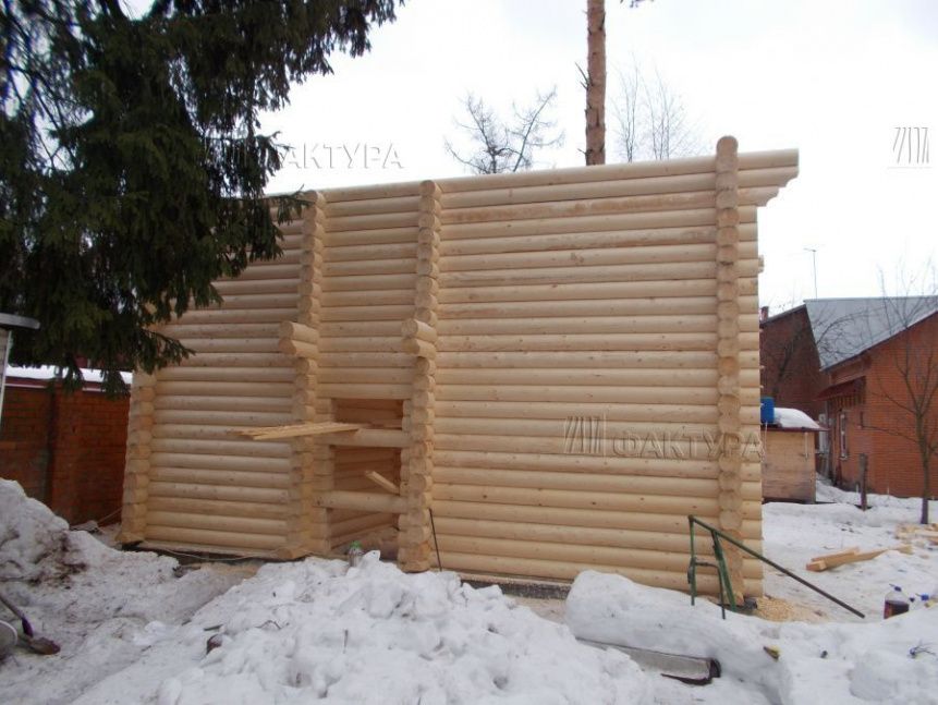 Дом из бревна Крутец в Московской обл. - №5