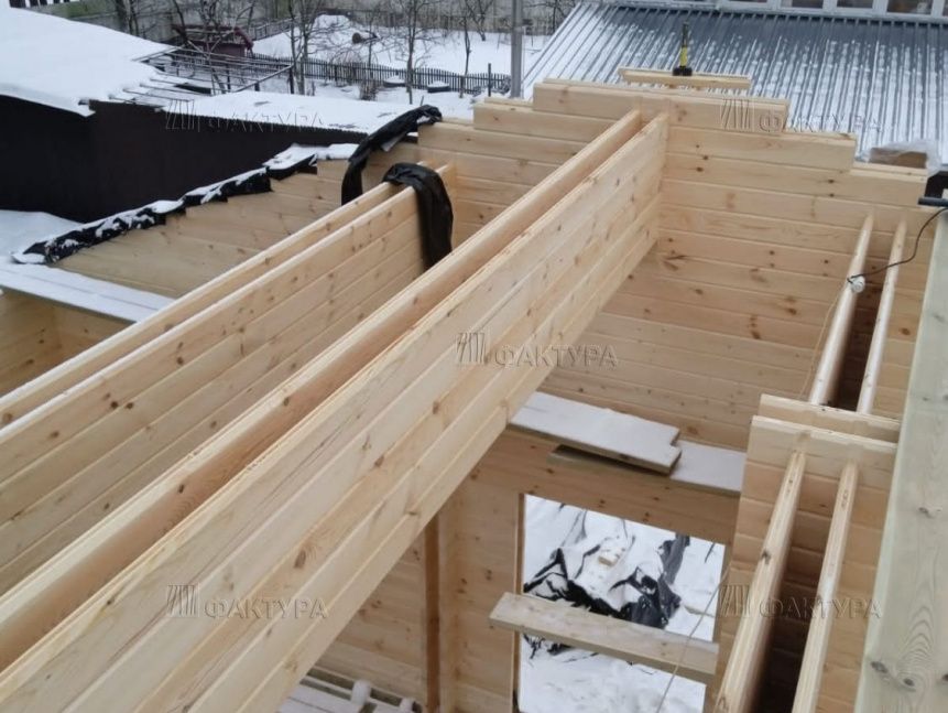 Индивидуальный проект из бруса — Московская обл., Раменский р-н, д.Минево - №20