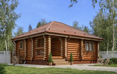 Проект бани Б-30