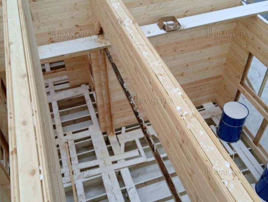 Индивидуальный проект из бруса — Московская обл., Раменский р-н, д.Минево - №19