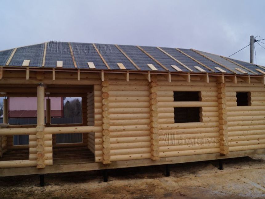 Проект бани из бревна Б-10 — №9