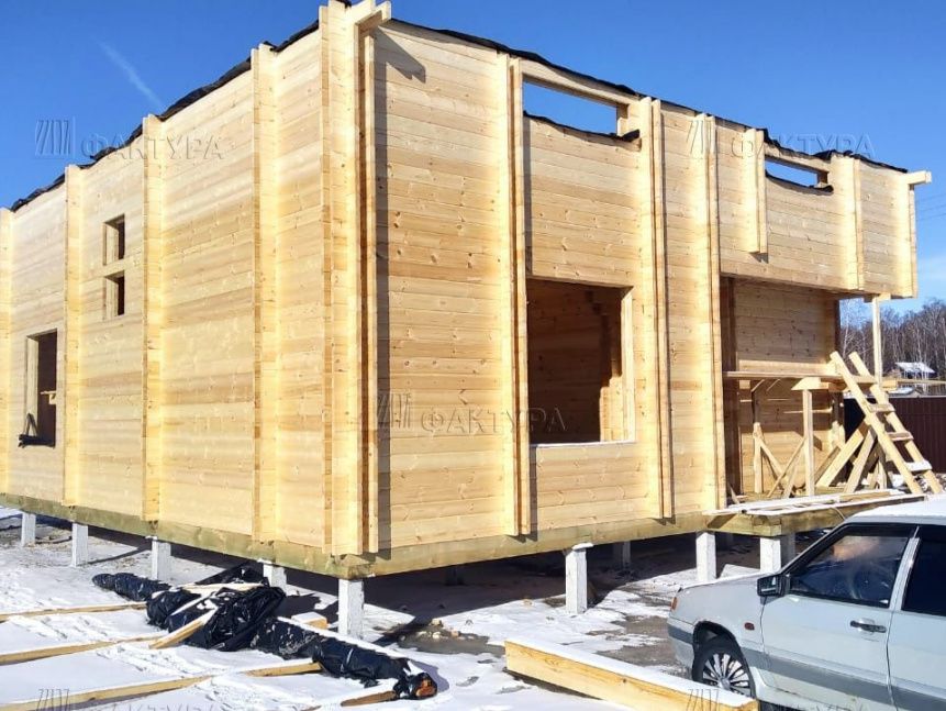 Индивидуальный проект из бруса — Московская обл., Коломенский р-н, д.Нецепино - №13