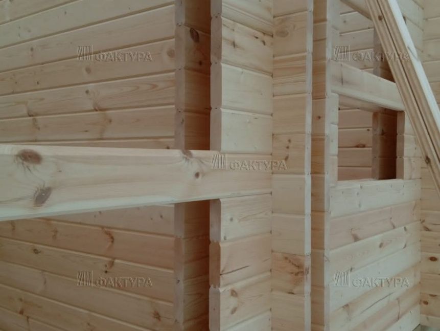 Индивидуальный проект из бруса — Московская обл., Раменский р-н, д.Минево - №11