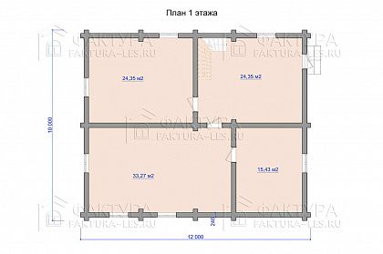 План 1 этажа