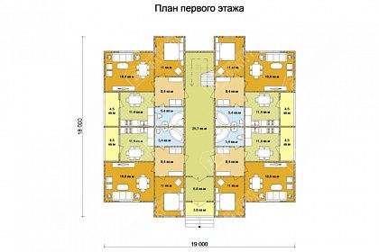 План 1 этажа