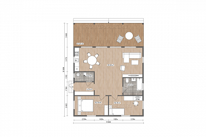 План 1 этажа