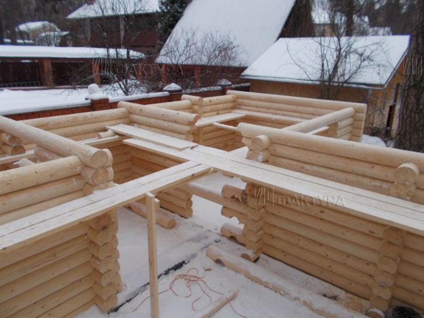 Дом из бревна Крутец в Московской обл. - №3