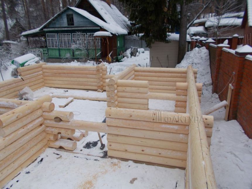 Дом из бревна Крутец в Московской обл. - №2