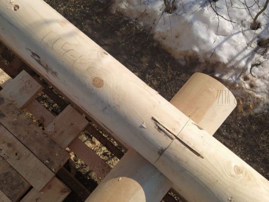 Проект дома из бревна Дымница — №3