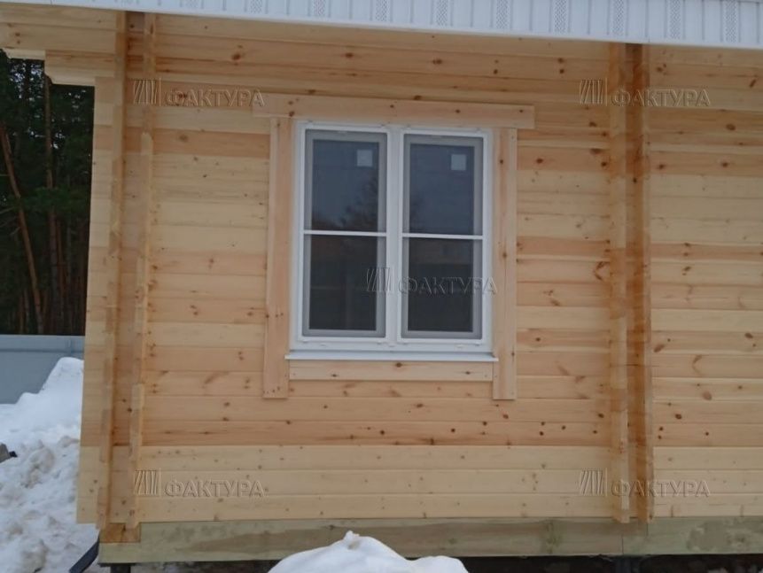 Индивидуальный проект из бруса — Московская обл., Раменский р-н, д.Минево - №49