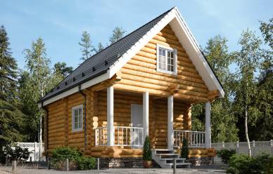 Проект бани Б-35