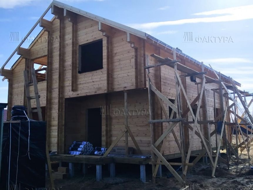 Индивидуальный проект из бруса — Московская обл., Коломенский р-н, д.Нецепино - №34