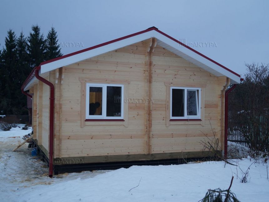 Дом из бруса «Боден» — Московская обл., Дмитровский р-н, д.Исаково - №61