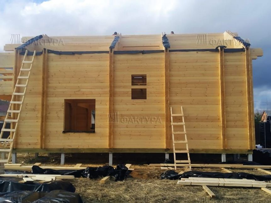 Индивидуальный проект из бруса — Московская обл., Коломенский р-н, д.Нецепино - №22