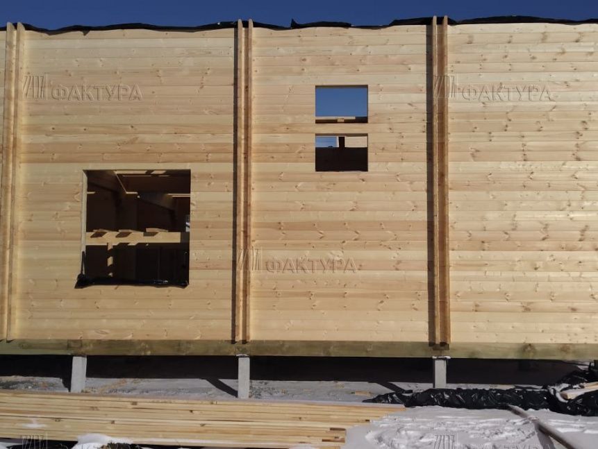 Индивидуальный проект из бруса — Московская обл., Коломенский р-н, д.Нецепино - №14